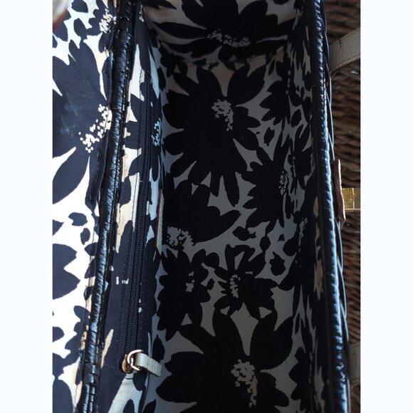Vintage KATE SPADE Wicker Bag Black Lacquered WICKER - Picture 5 of 13